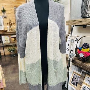 Cardigan by Peach Love Sz m